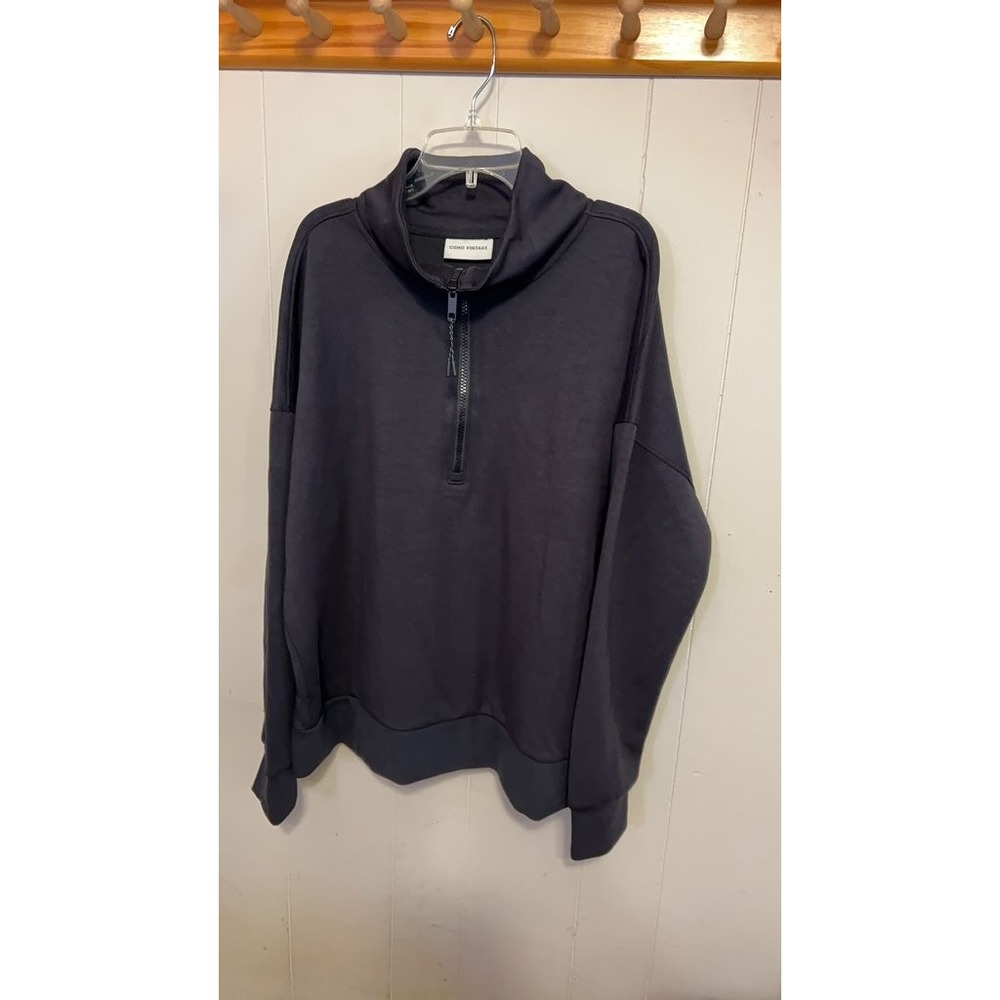 Como Vintage Half-Zip Sweatshirt Size L/XL